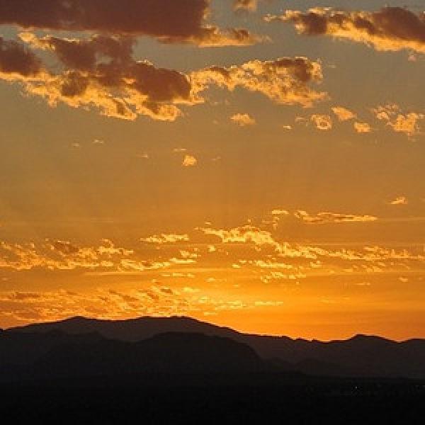 The Visible Signature of Ozone at Twilight